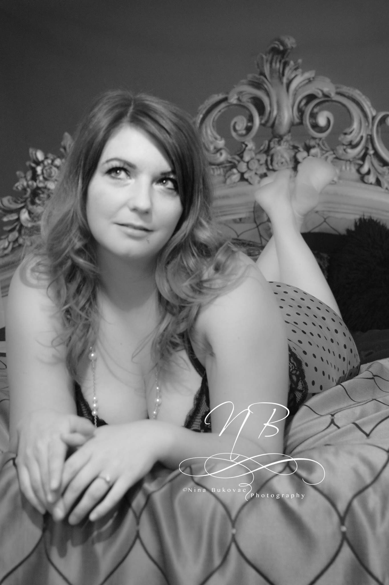 Boudoir portrait
